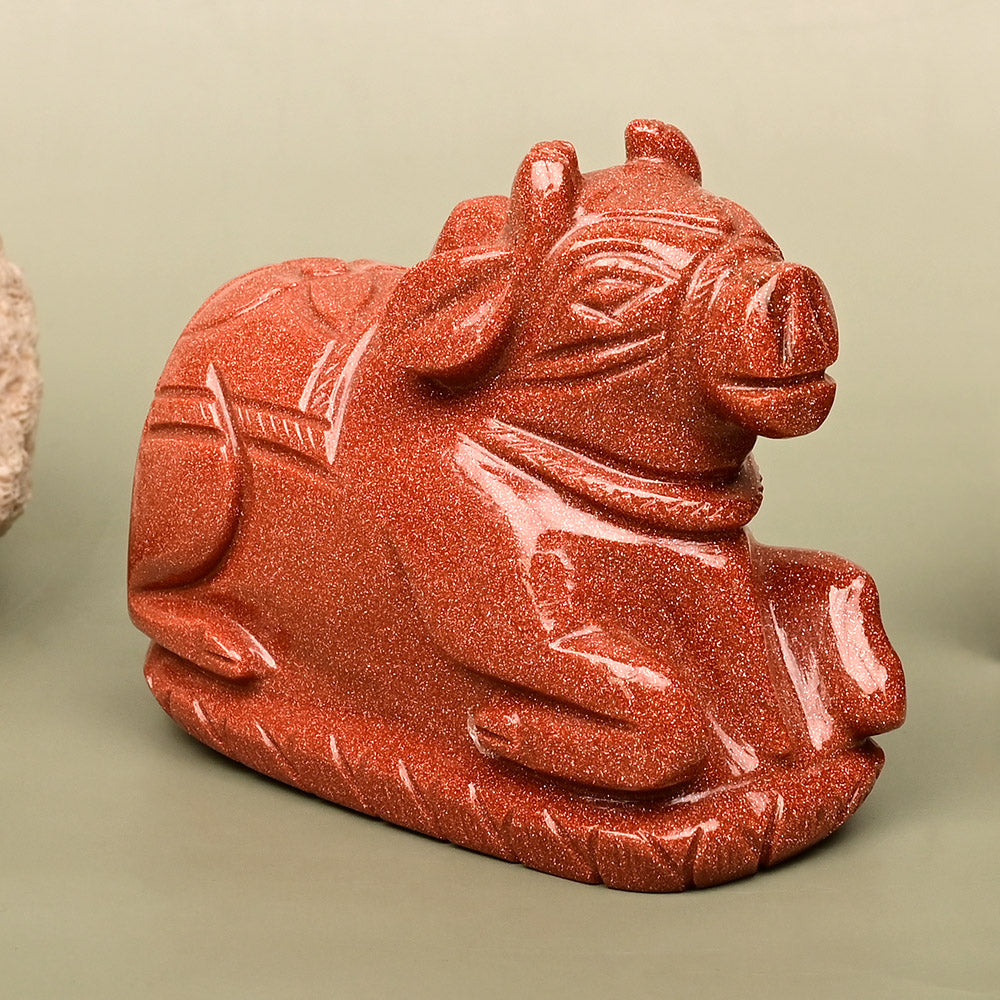 Nandi in Sunstone