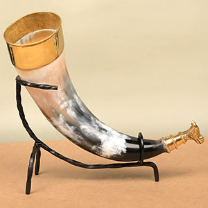 Bull Horn Gaumukhi Shringi for Abhishek - 244 gms