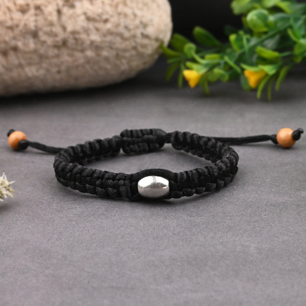 Parad Barrel Crochet Bracelet-14 mm
