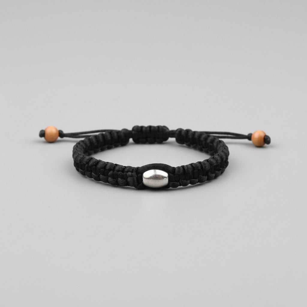 Parad Barrel Crochet Bracelet-11 mm