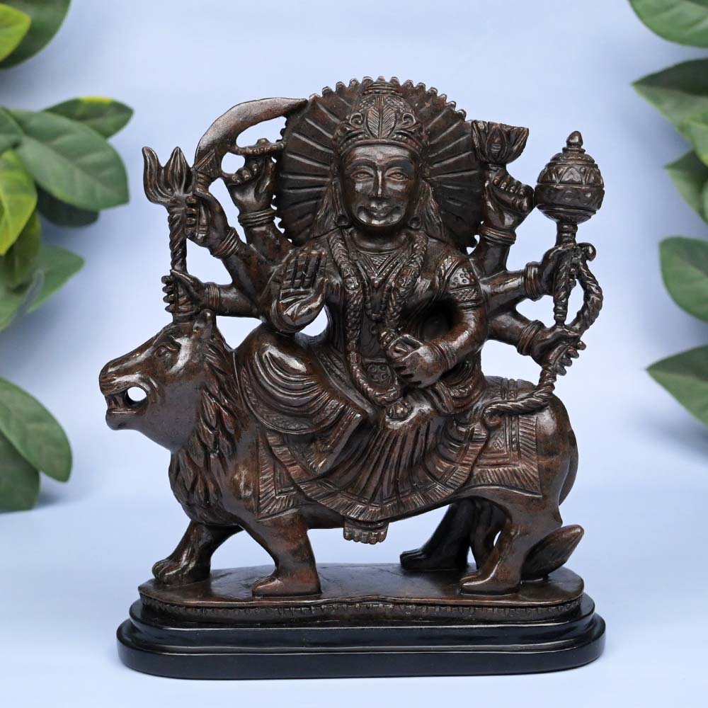 Gomed Durga Devi Idol - 1810 gms
