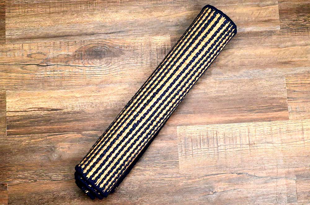 Kusha Grass Yoga Mat 60 x 26 inches-Blue