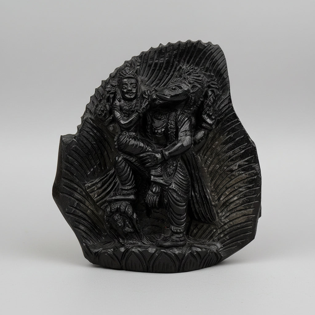 Laxmi Hayagreeva Shaligram Murti