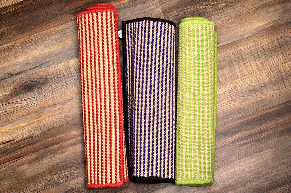 Kusha Grass Yoga Mat 48 x 24 inches-Green