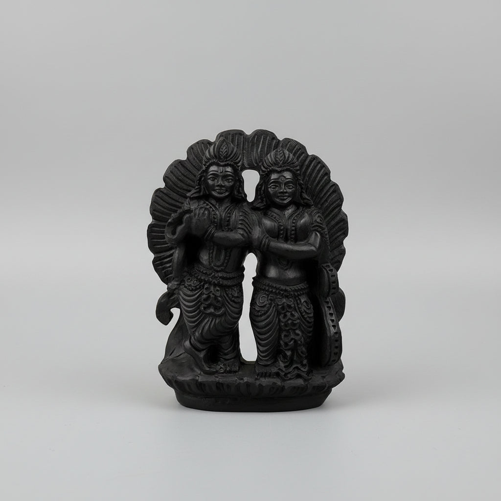 Radha Krishna Shaligram Idol