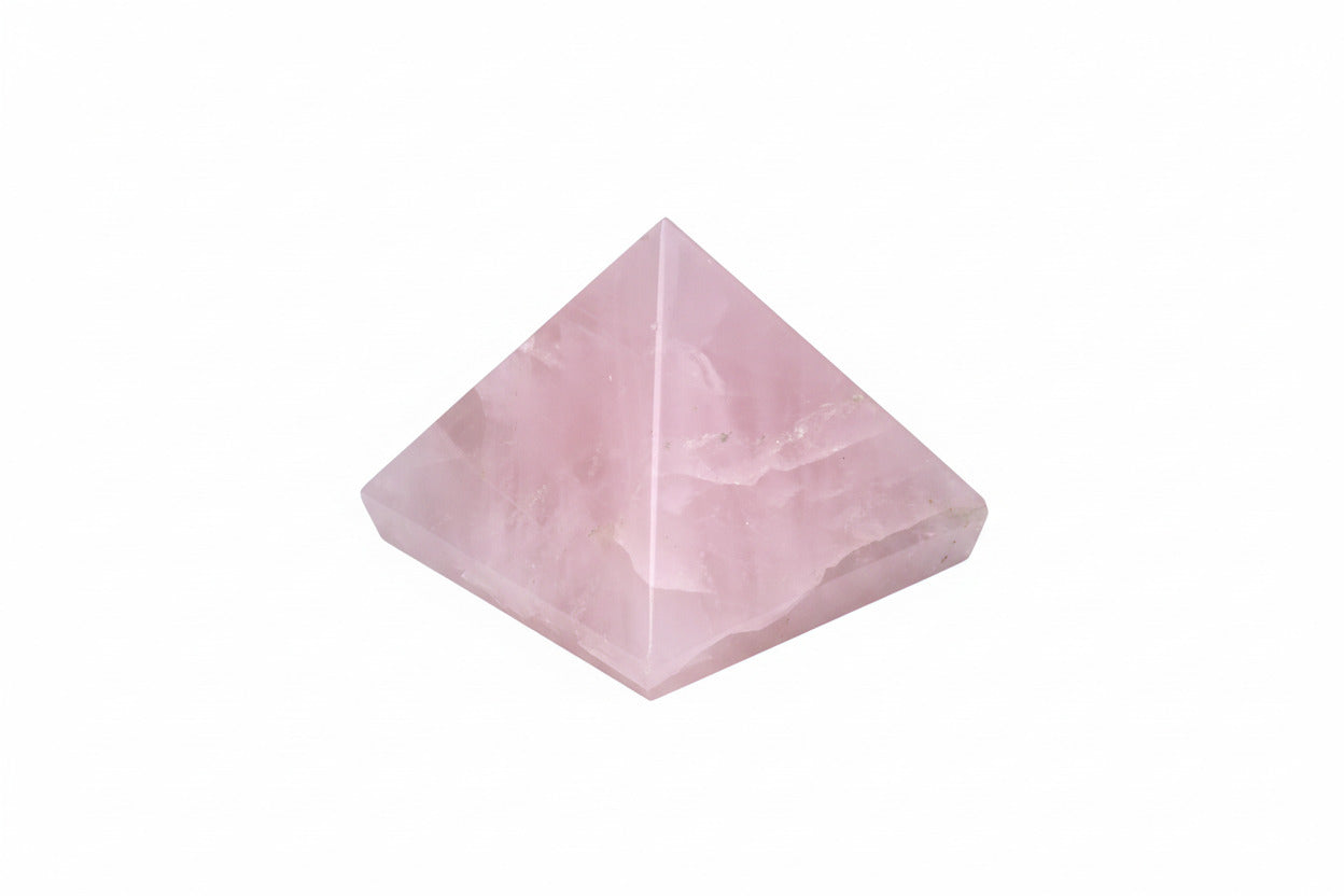 Rose Quartz Pyramid (15 to 20 gms)-One Piece