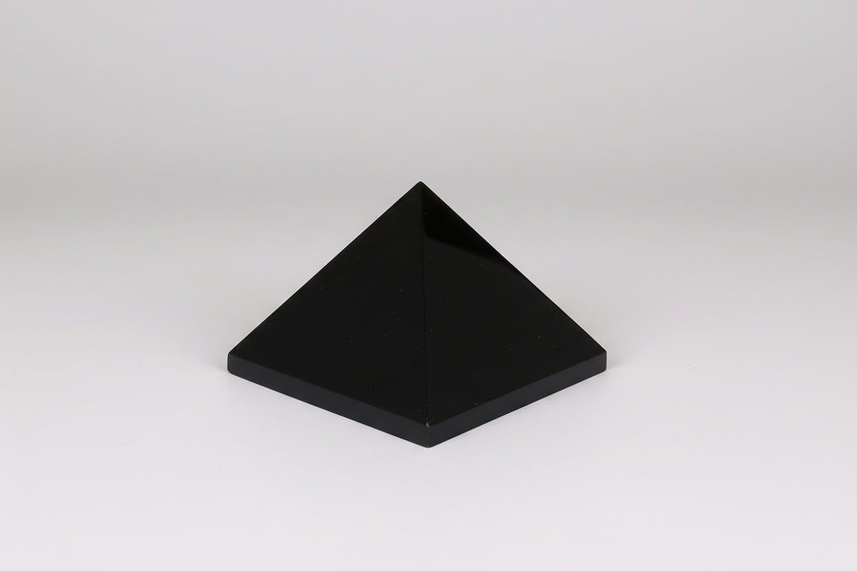 Black Jade Pyramid (250 to 300 gms)-One Piece