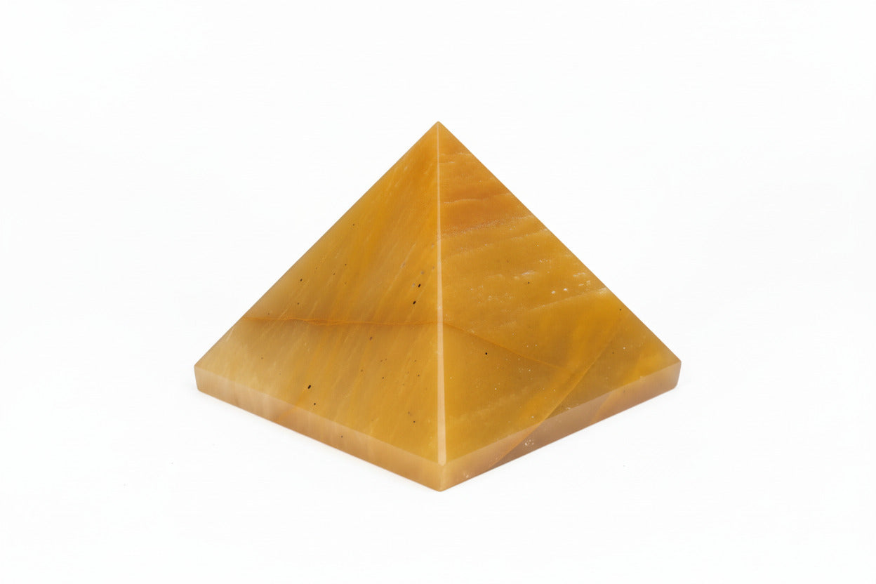 Yellow Aventurine Pyramid (300 to 310 gms)-One Piece