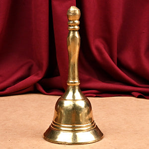 Brass Puja Ghanti Hand Bell-Large
