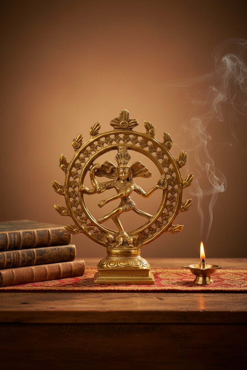 Natraj Brass Idol - ManiMonk