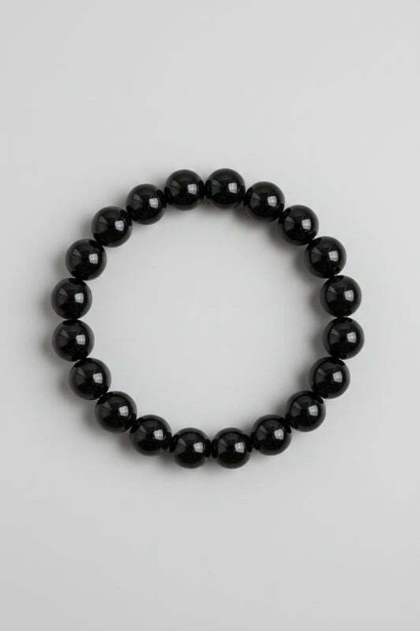 Mani Monk Natural Black Obsidian