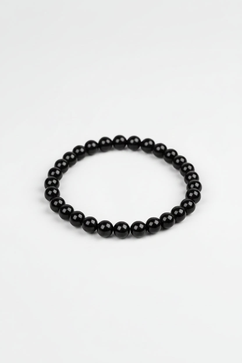 Natural Faceted Black Jade Buddha Charm Bracelet | Healing & Meditation Gemstone Bracelet - ManiMonk