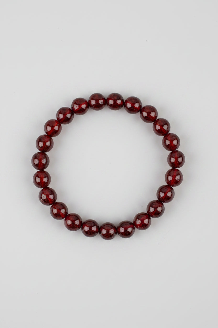 Natural Gomed Bracelet (7mm) – 27 Beads Healing Gemstone Bracelet - ManiMonk