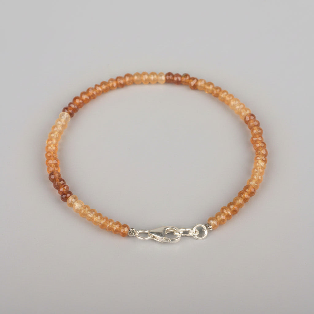 Natural Multi Color Gomed Faceted Button Beads Bracelet – 8mm Healing & Meditation Gemstone Bracelet - ManiMonk