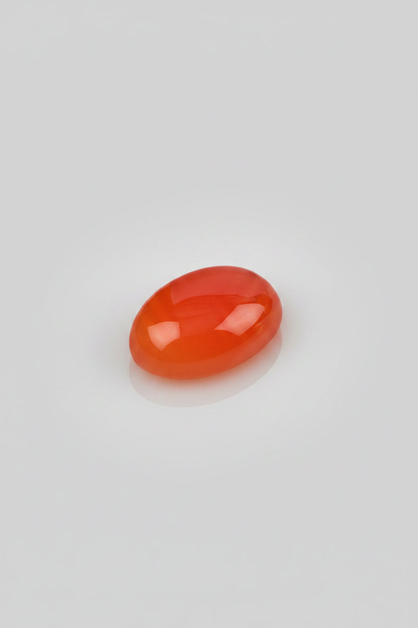 Natural Red Carnelian Stone – 4 Carat | Crystal for Courage & Vitality