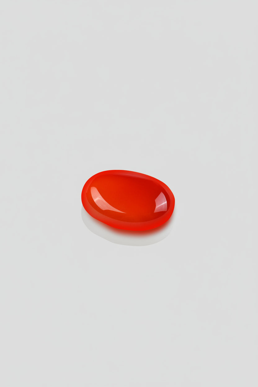 Natural Red Carnelian Stone – 5 Carat | Crystal for Courage & Vitality
