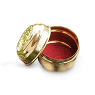 Kamakhya Sindoor-Brass Container