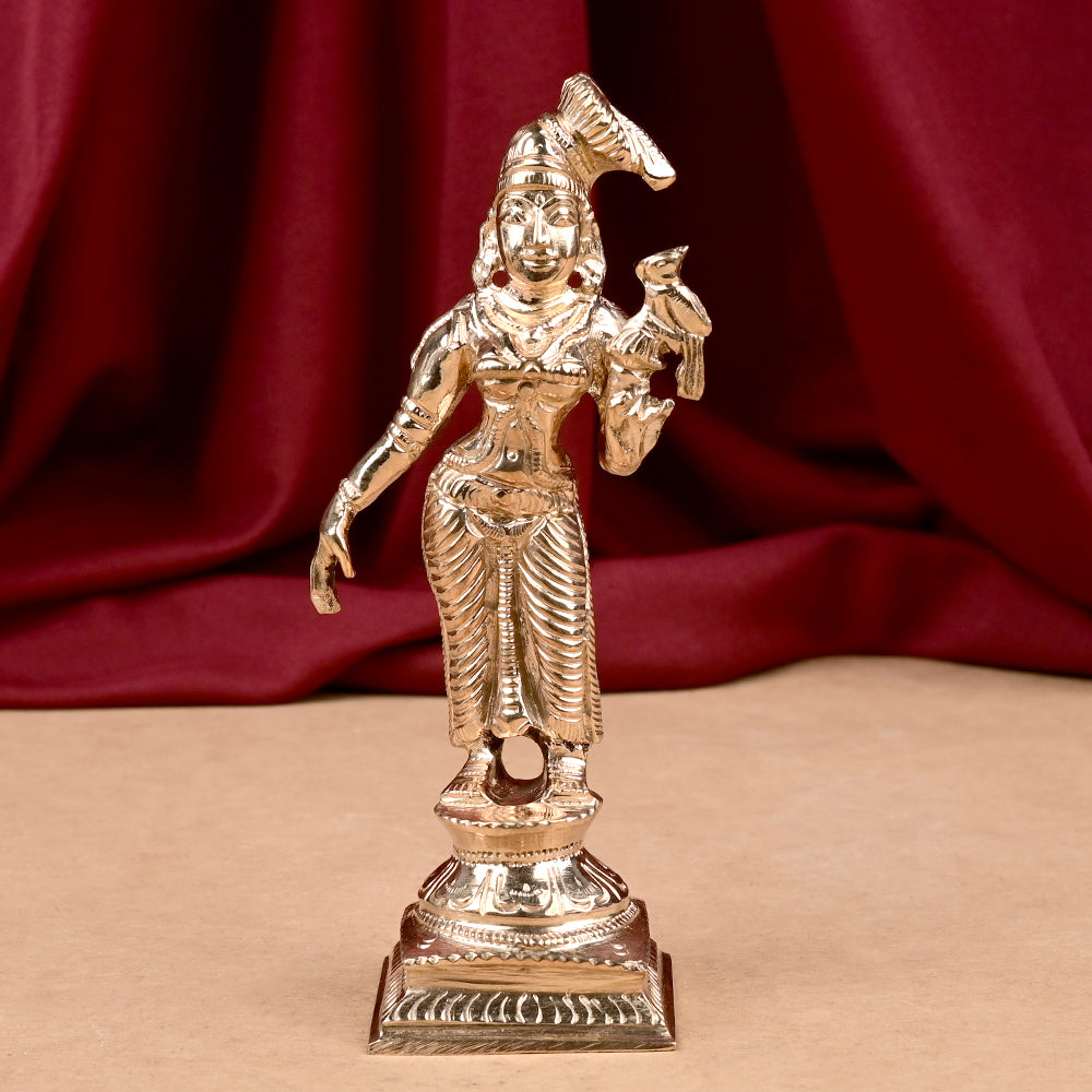 Devi PadmavatiVenkateswara's Wife) Brass Idol