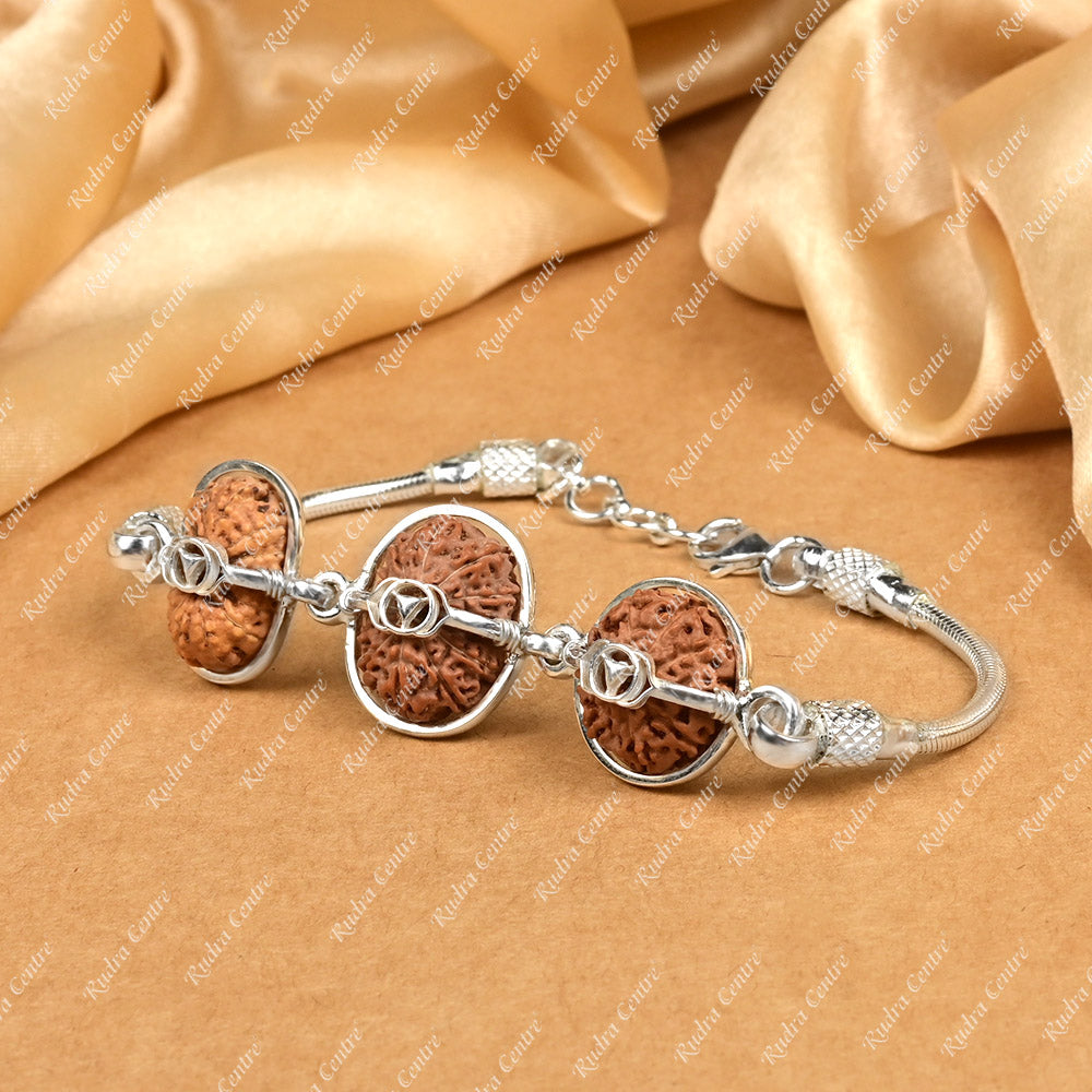 Divine Success Bracelet-Nepal-Small-Silver Basket With Elastic