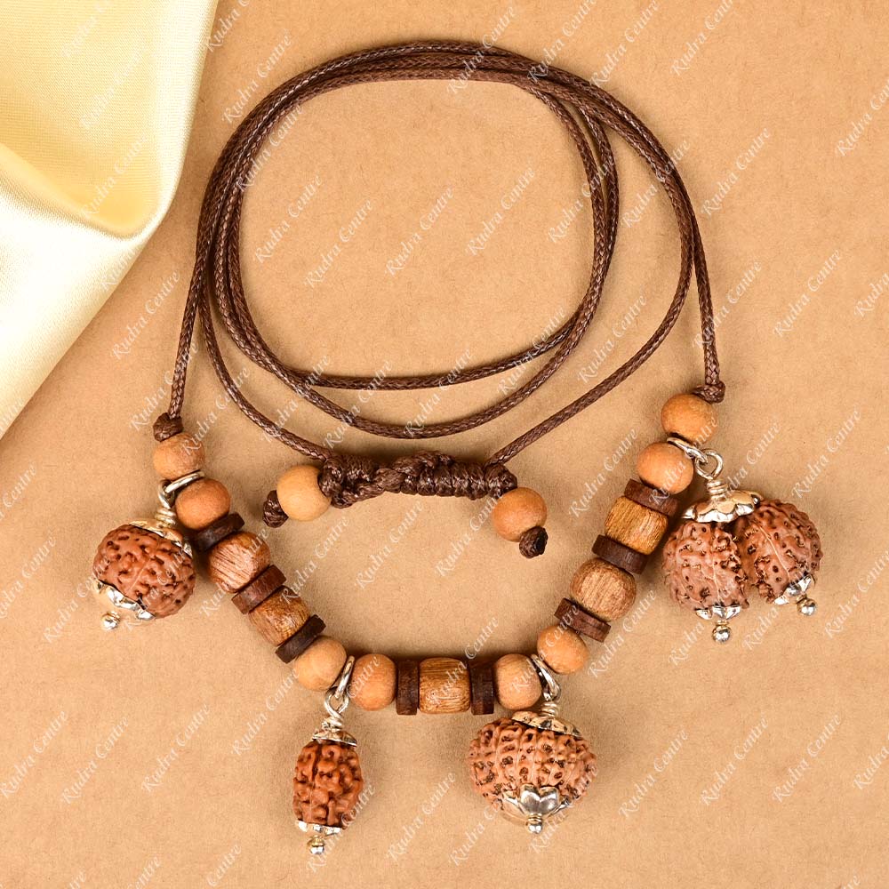 Surya Power Mala-Java-Small-925 Silver Caps x Silver Chain