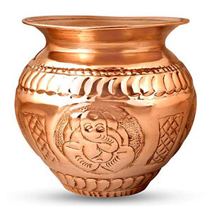 Designer Kalash in Copper-Regular