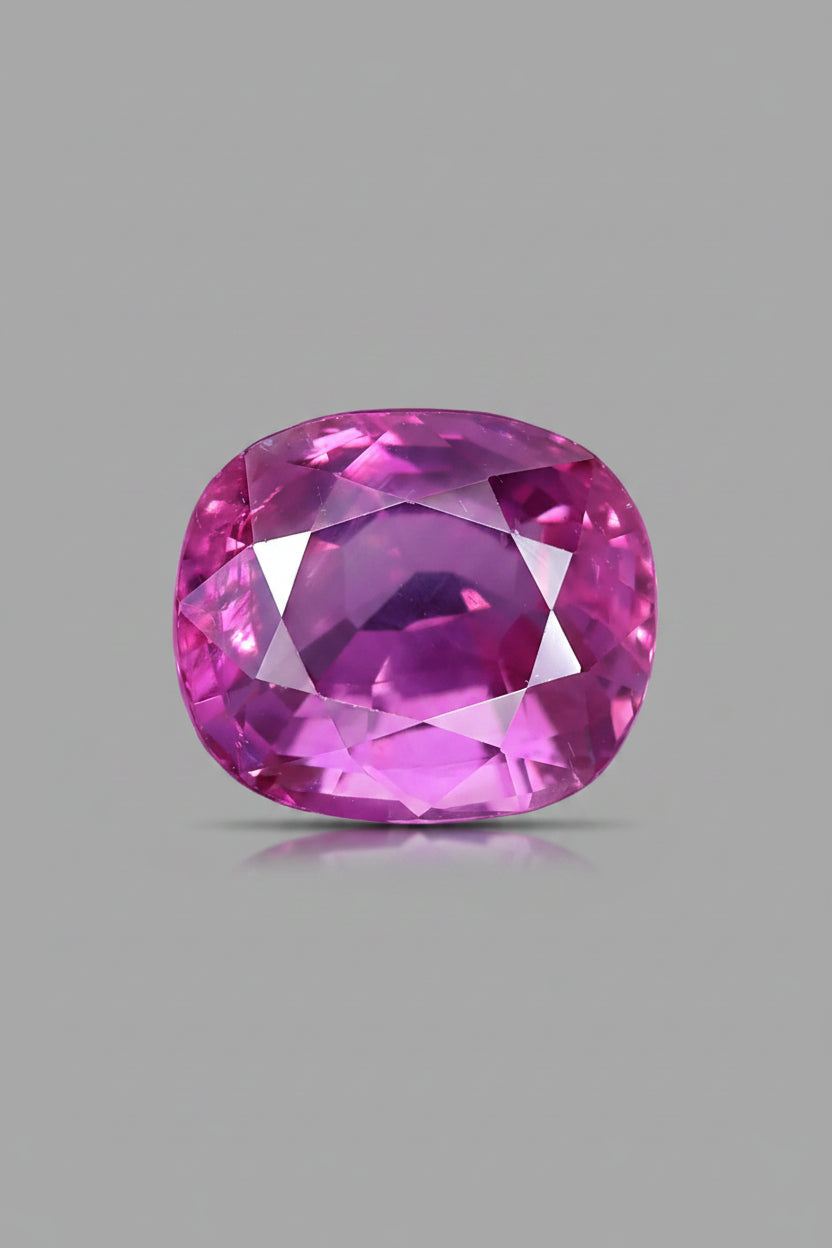 Pink Sapphire Stone 4 Carat