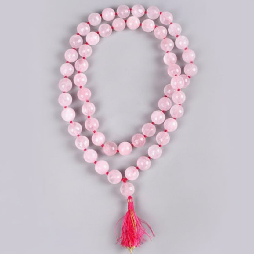 Pink Rose Necklace