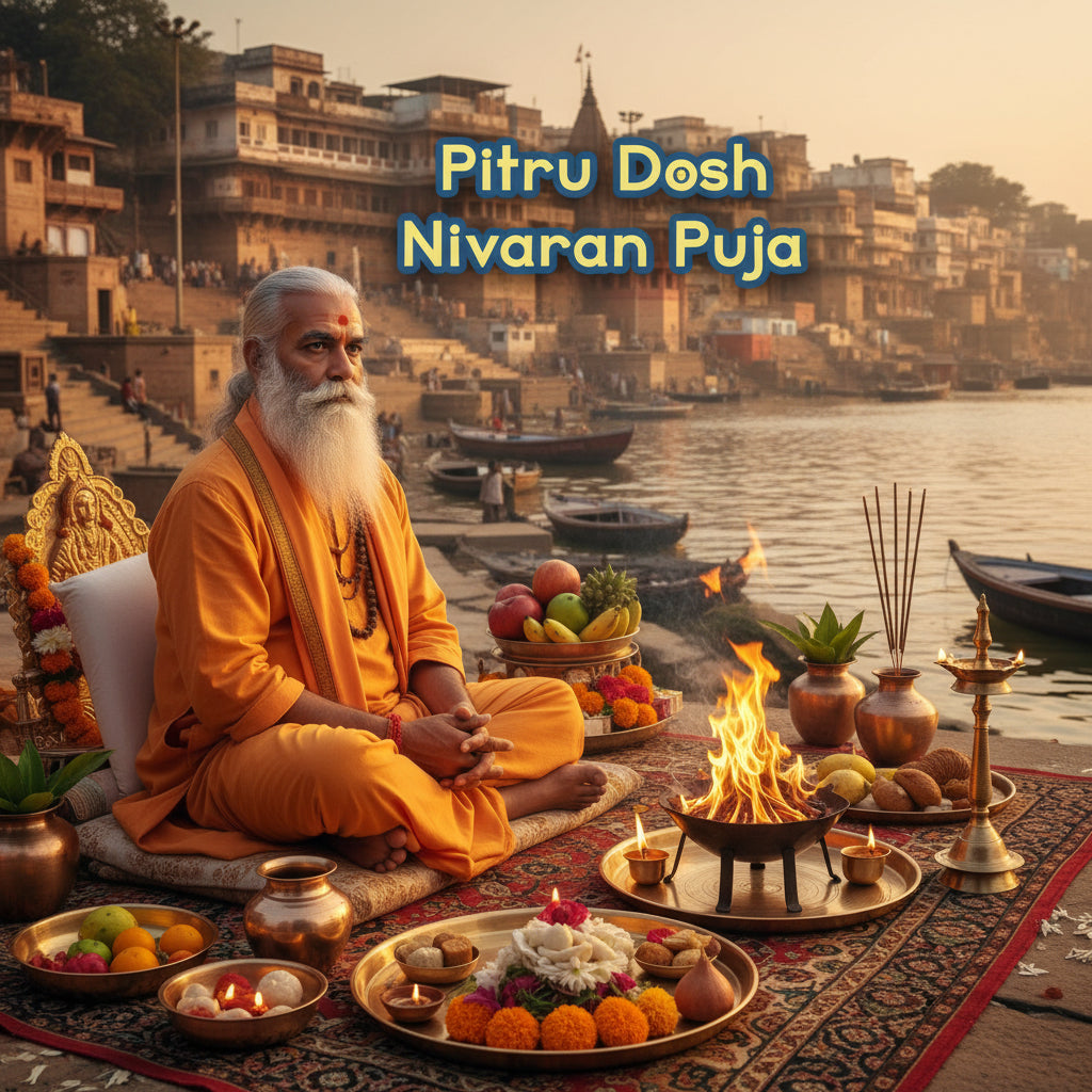 Pitru Dosh Nivaran Puja on Banks of River Ganga