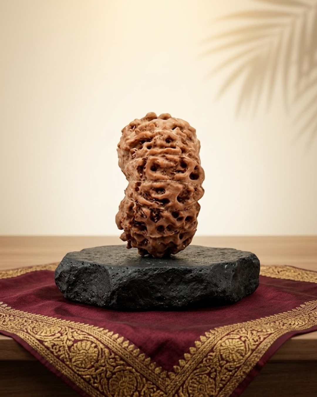 Premium Java Indonesian 13 Mukhi Rudraksha Bead - 19 mm Large - ManiMonk