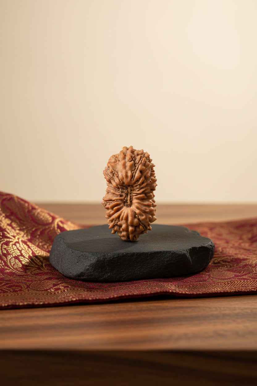 20 Mukhi Rudraksha Bead | Java Indonesian | 15mm Small | ManiMonk - ManiMonk