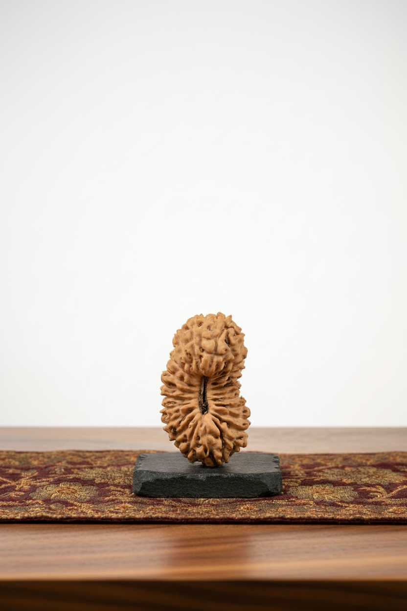 Premium Java Indonesian 25 Mukhi Rudraksha Bead – 20 mm - ManiMonk