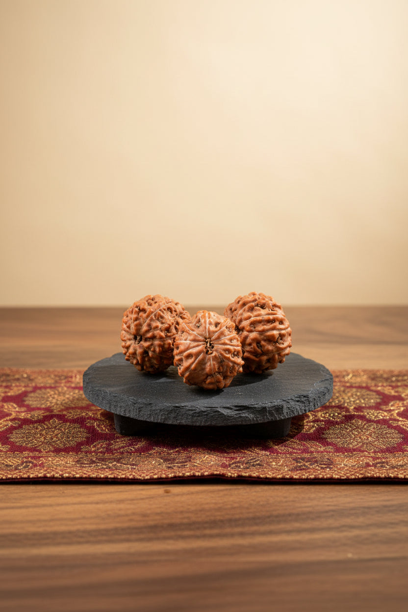 10 Mukhi Java Rudraksha Bead – 14 mm (Small) | Authentic Indonesian - ManiMonk