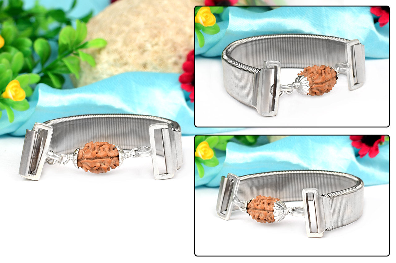 Divine Soul Bracelet (Nepal)-Regular-Silver Basket With Elastic