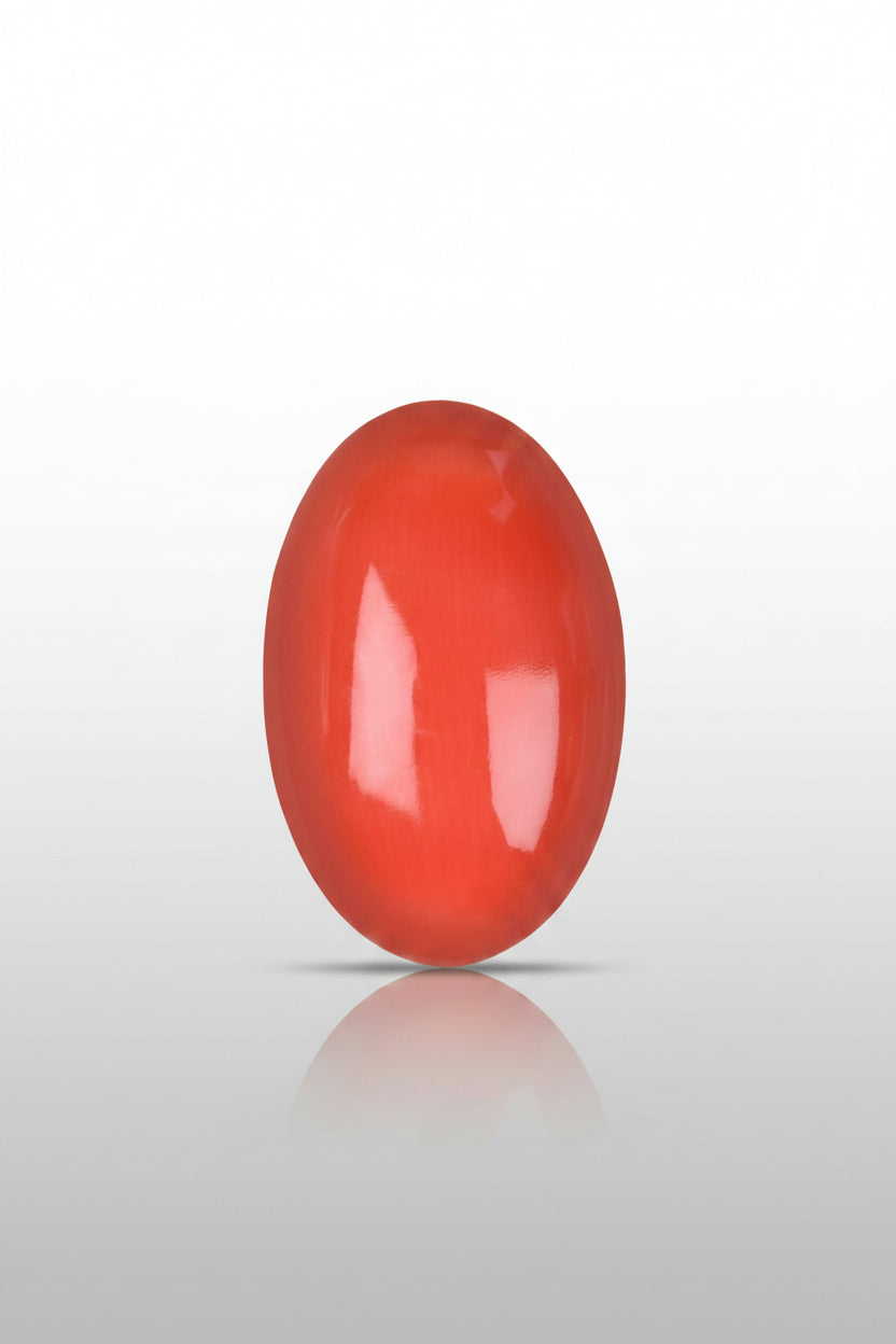 Japanese Red Coral (Moonga) – 3 Carat 