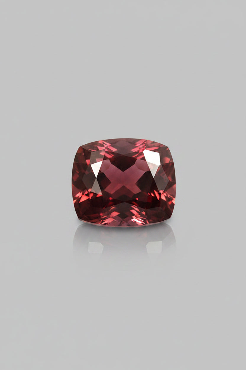 Red Garnet Stone - 4 Carat Approx