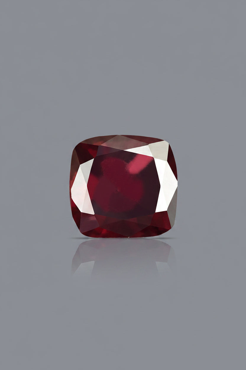 Red Garnet Stone - 4 Carat Approx