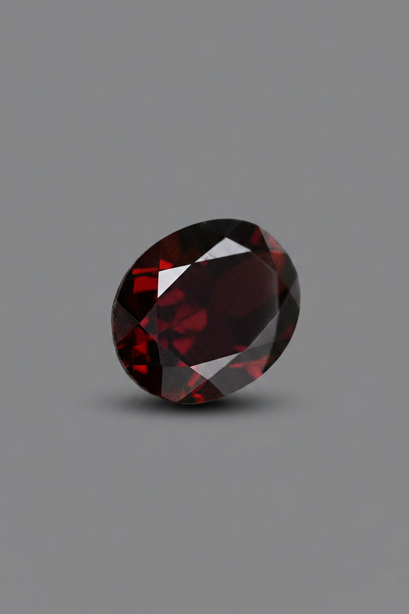 Red Garnet Stone - 6 Carat Approx