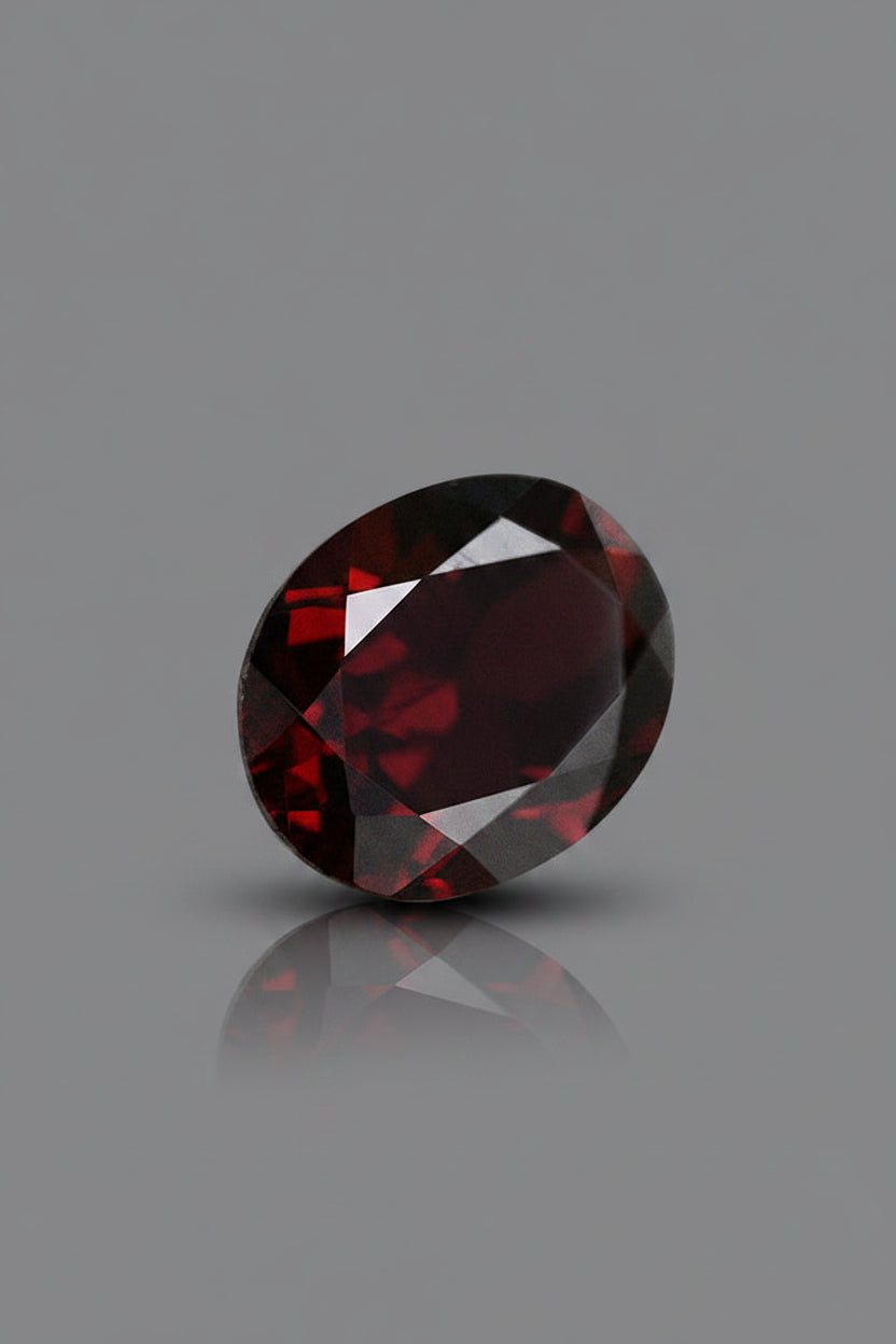 Red Garnet Stone - 7 Carat Approx