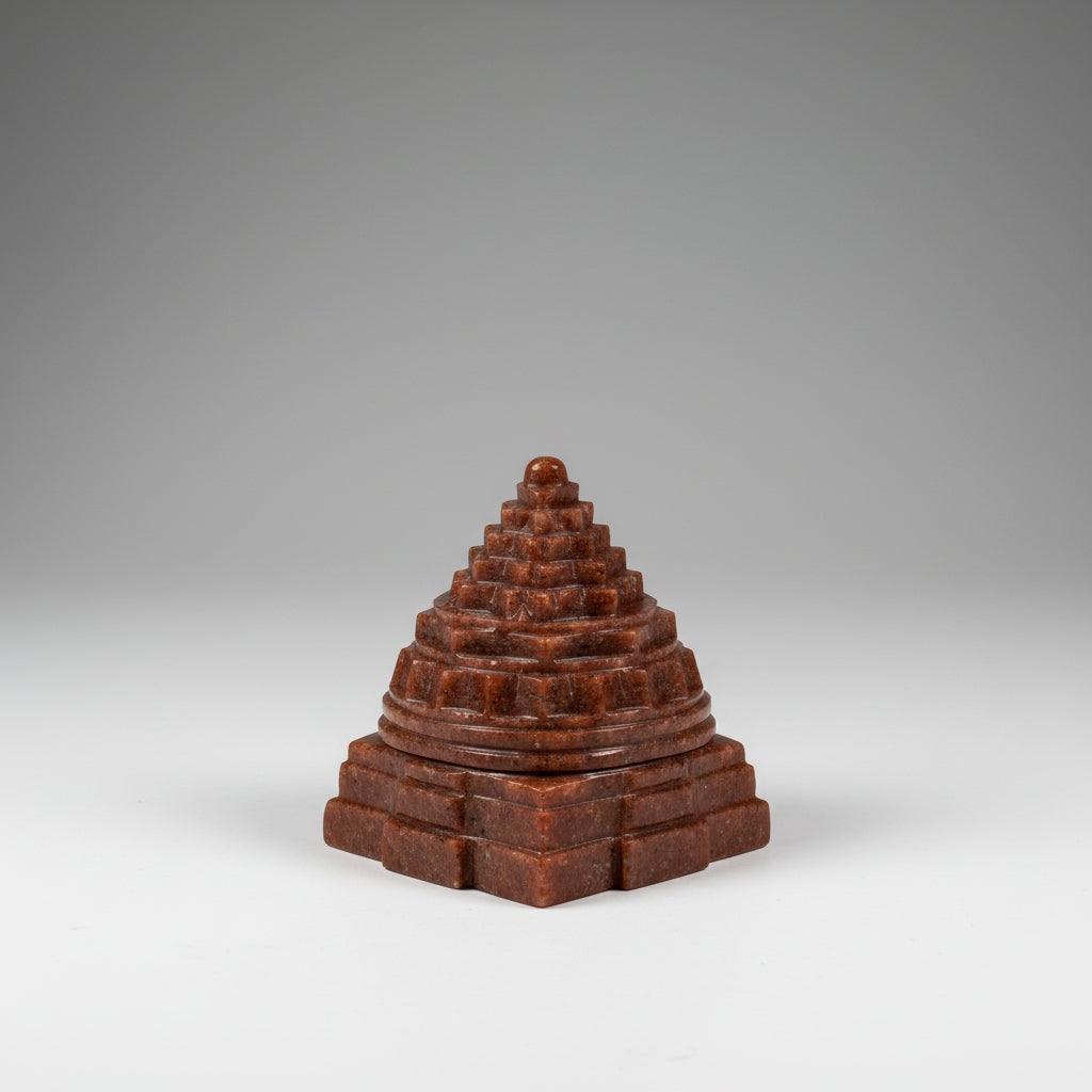 Red Jade Shree Yantra 263gms
