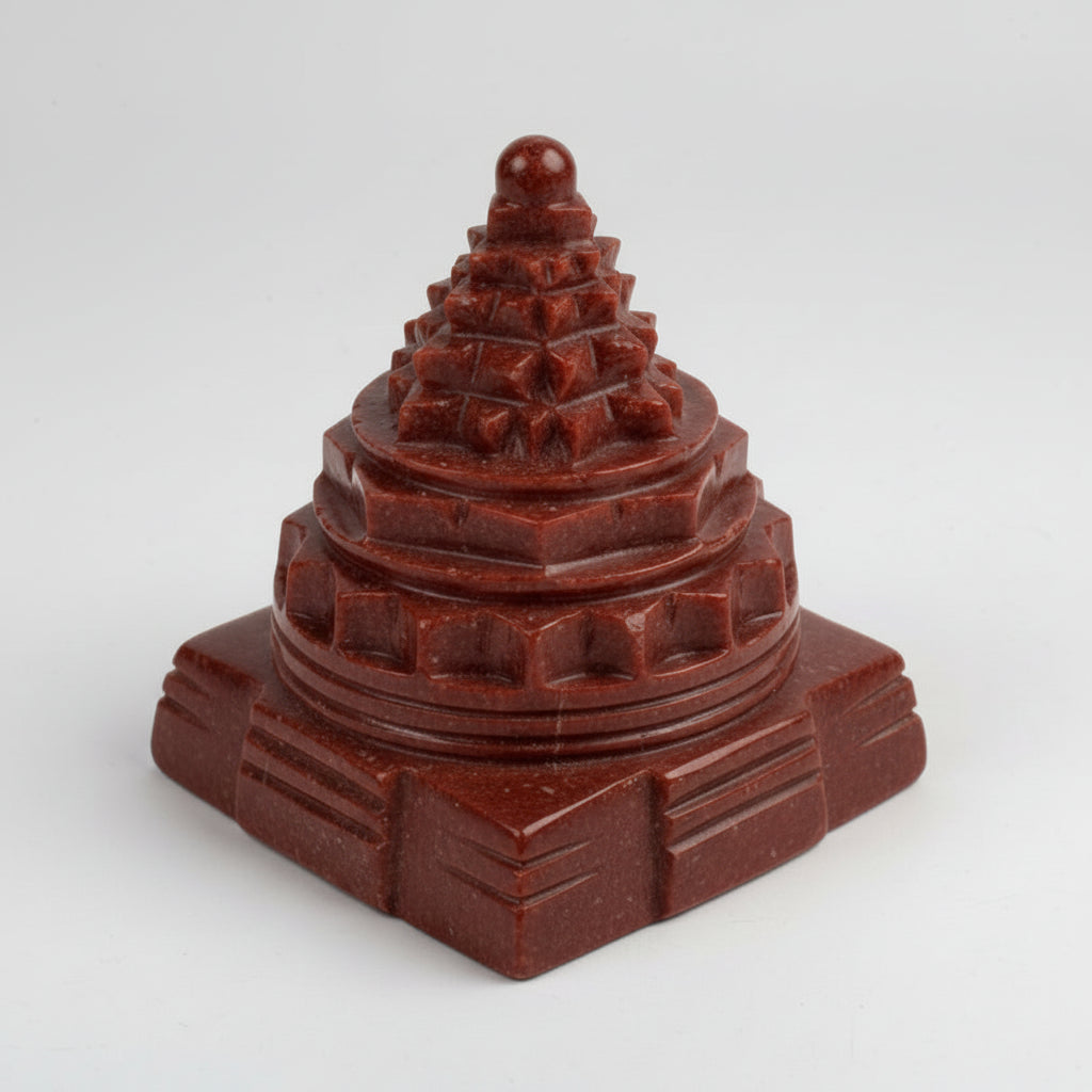 Red Jade Shree Yantra 276 gms