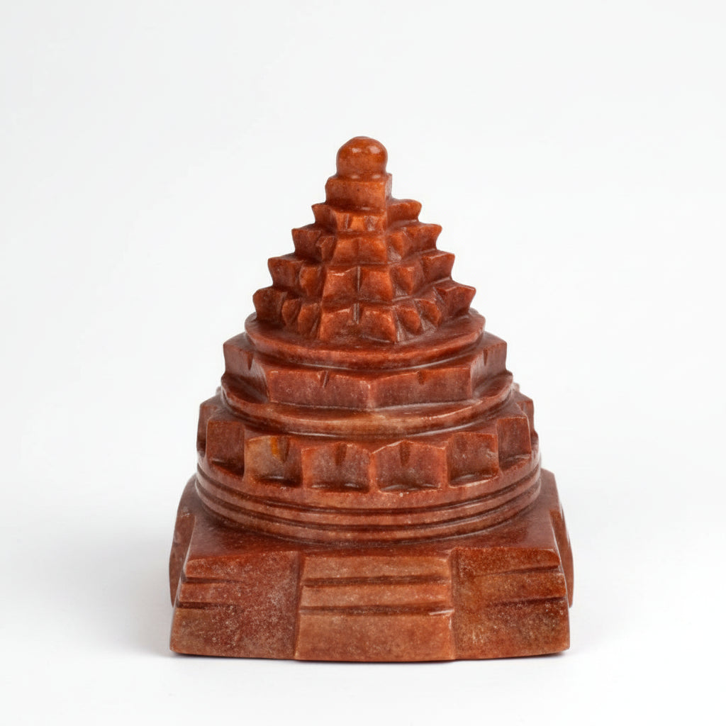 Red Jade Shree Yantra 276 gms