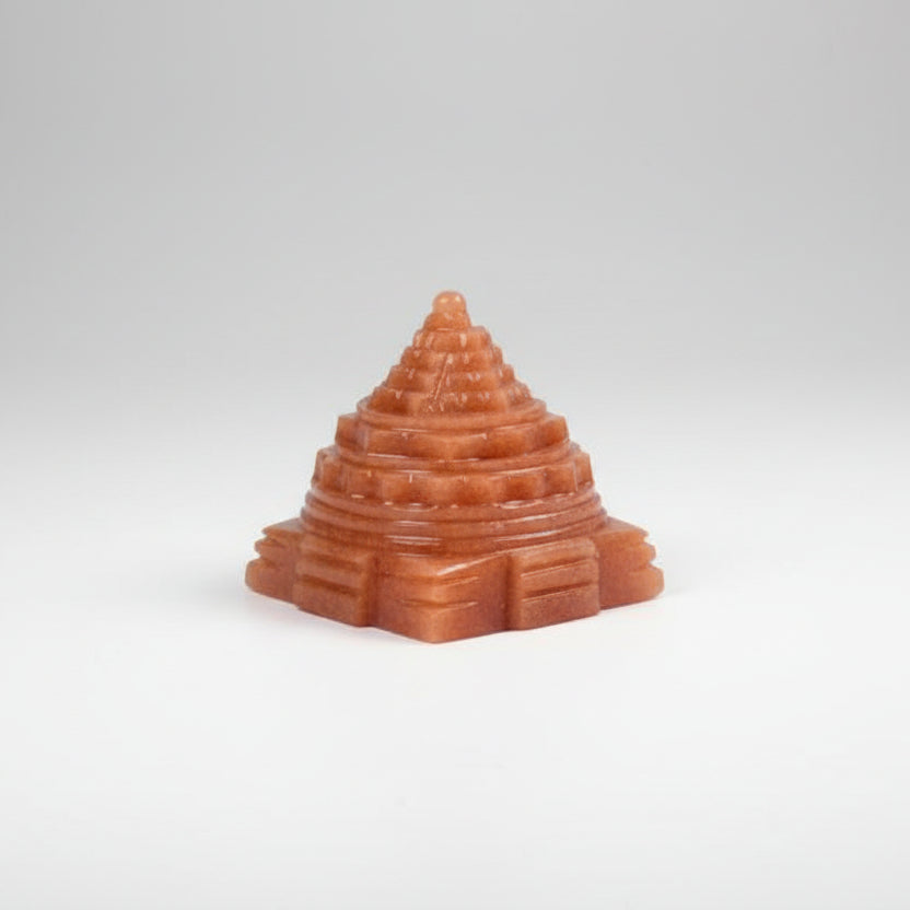Red Jade Shree Yantra 91 gms