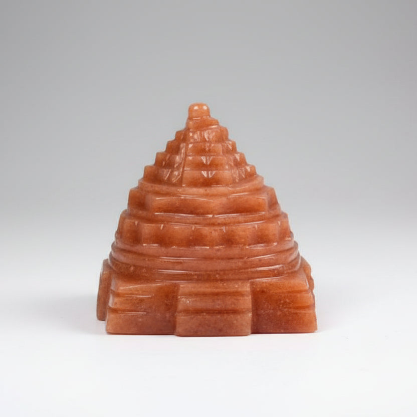 Red Jade Shree Yantra 91 gms
