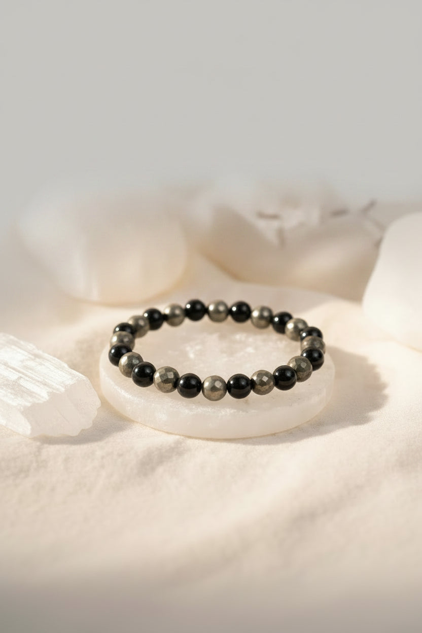 Richie Rich Bracelet with FREE Raw Selenite Plate