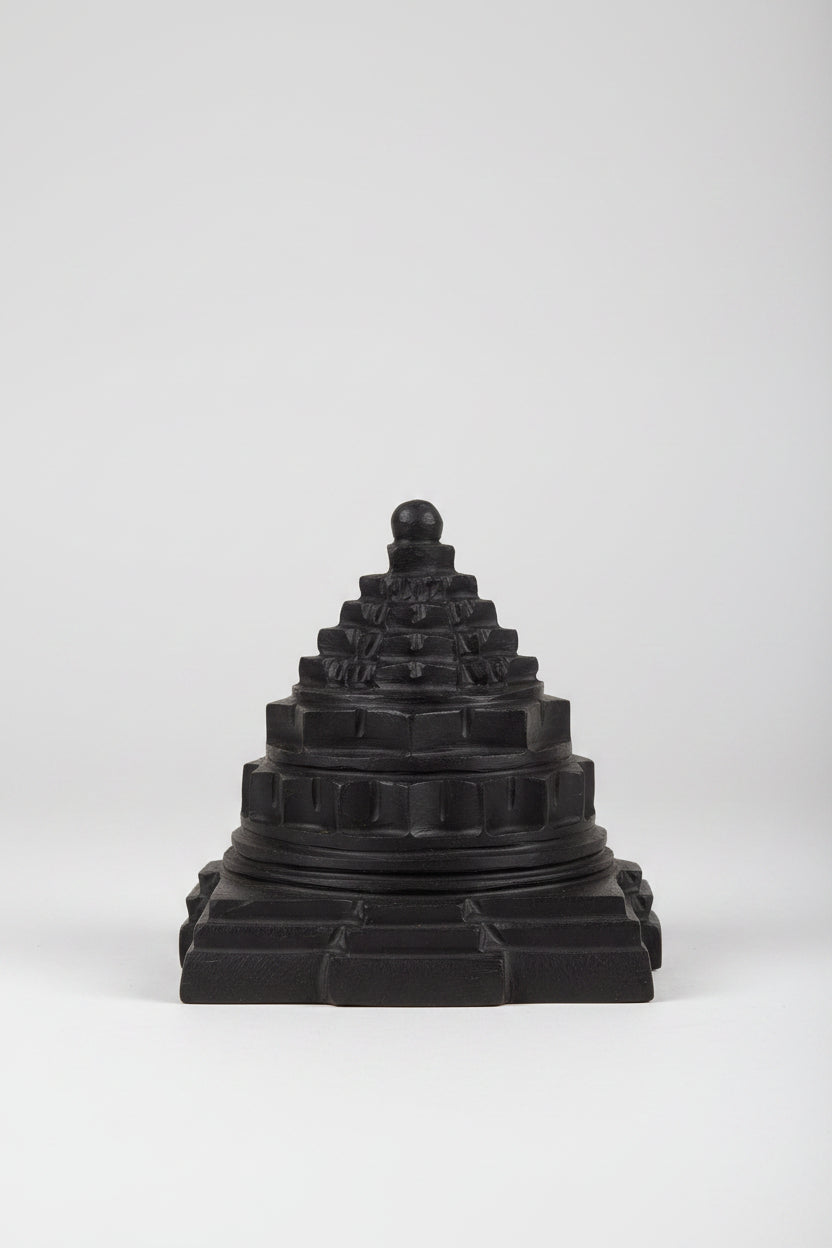 Mani monk Shaligram Shree Yantra 3.8 inches