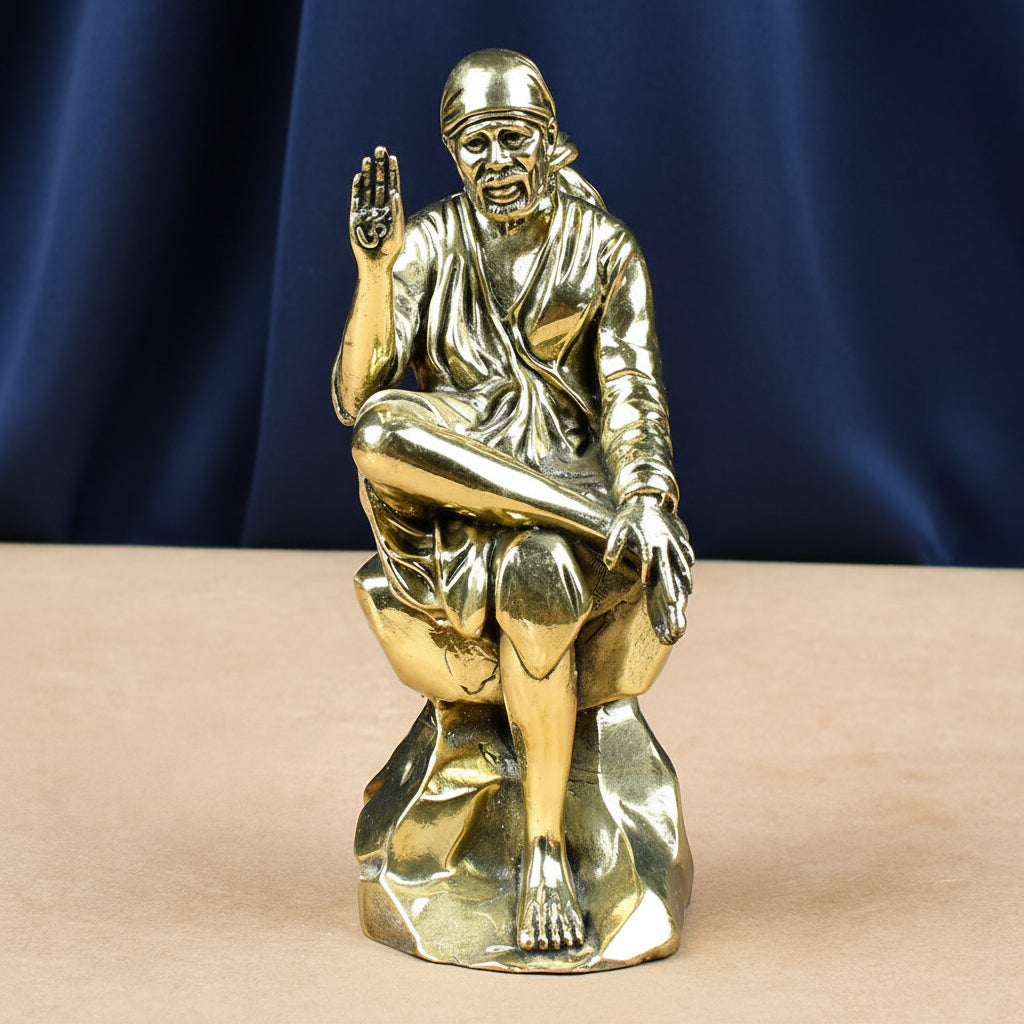 Shirdi Sai Baba Ashtadhatu Idol