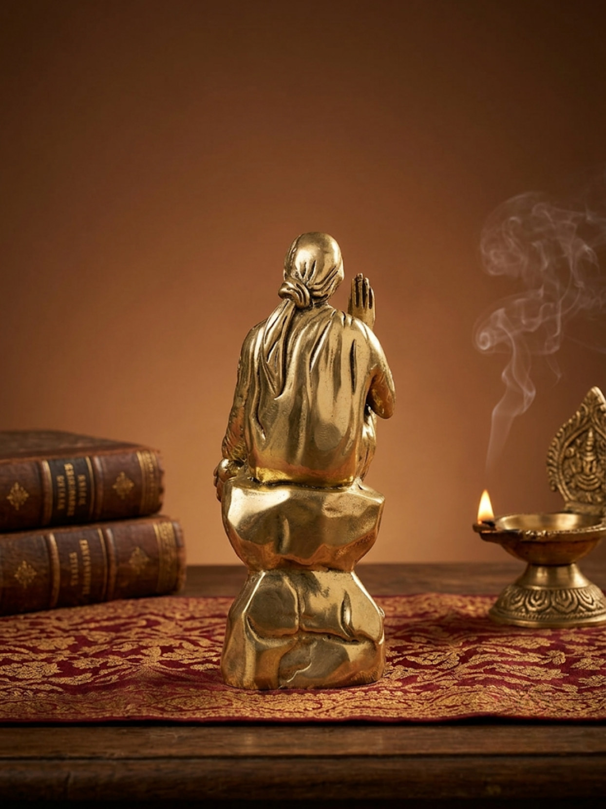 Shirdi Sai Baba Ashtadhatu Idol – Sacred 8-Metal Murti | ManiMonk - ManiMonk