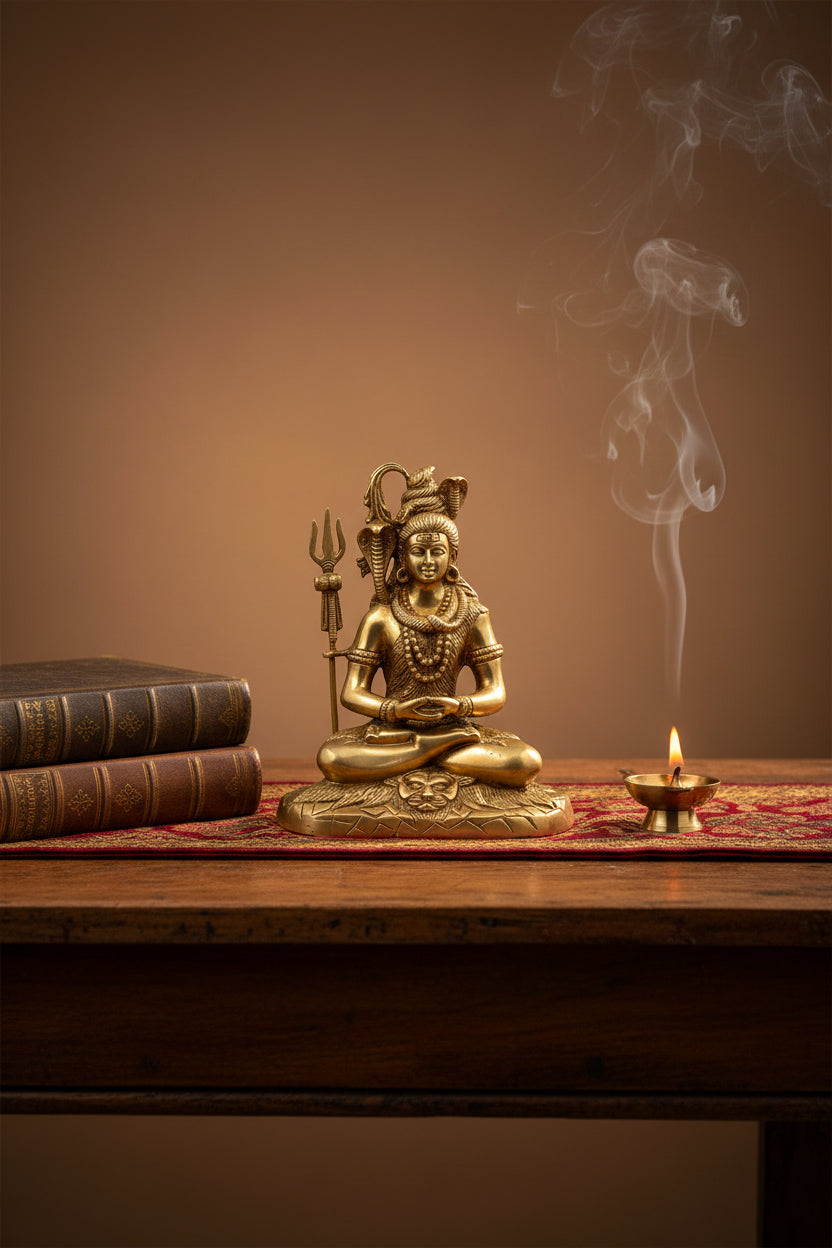 Shiva Brass Murti - ManiMonk