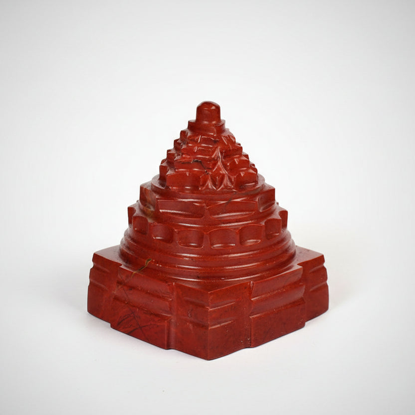 Shree Yantra in Jasper 340 gms