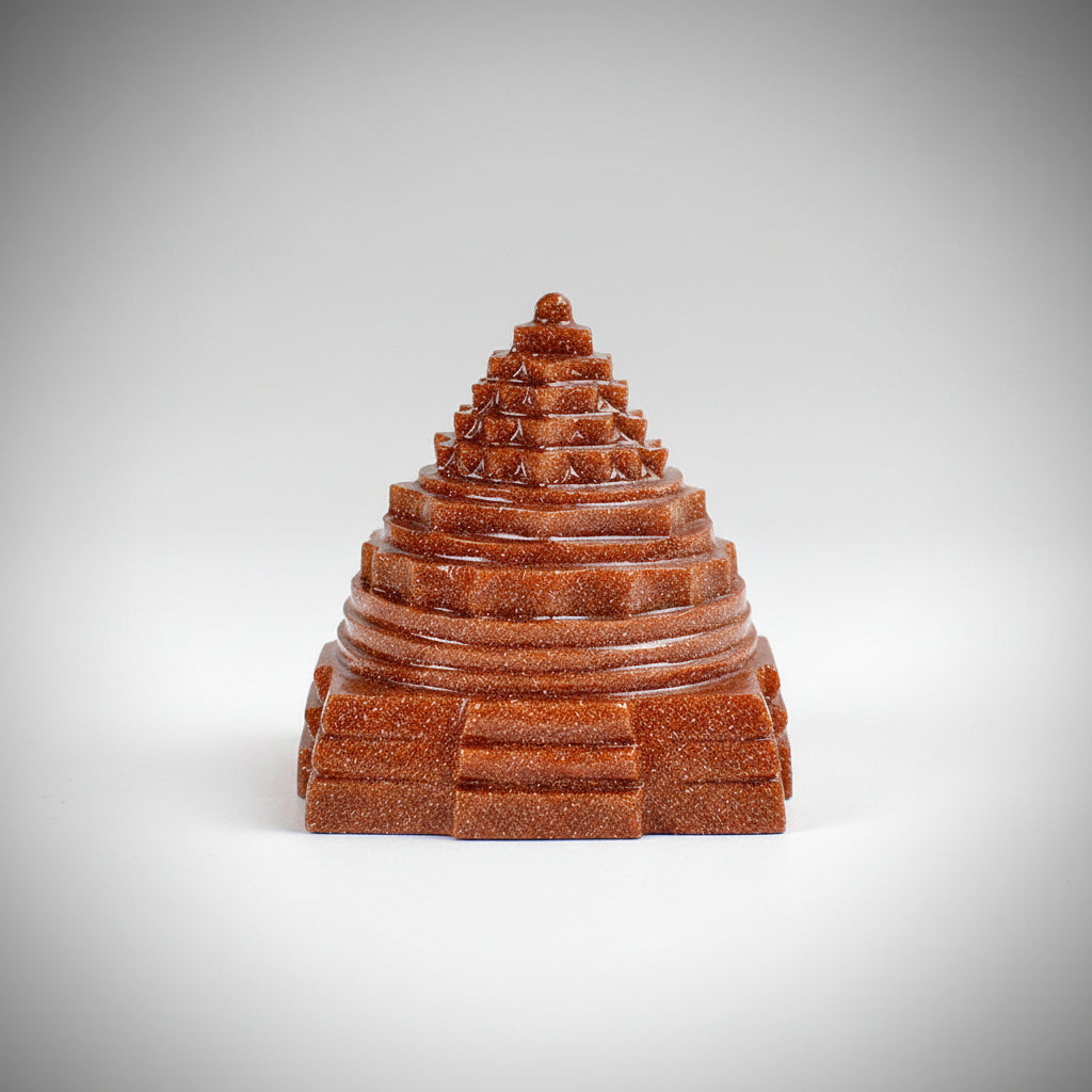 Shree Yantra in Sunstone 113 gms